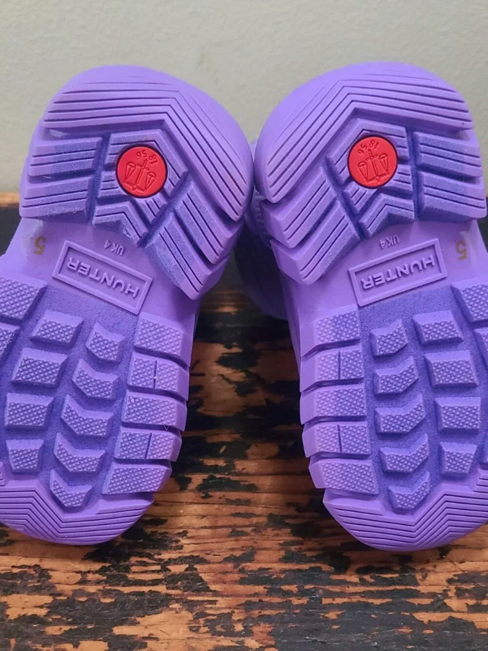 Hunter Toddler Girl Intrepid Insulated Snow Boots Waterproof Purple Boots Size 5